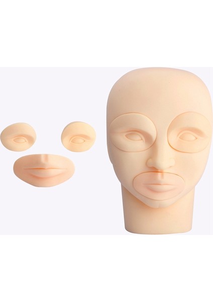 3D Manken Başkanı Yarı Kalıcı Eğitim Kafa Makyaj Dövme Aksesuarları Uygulama Peruk Manken Başkanı Ekran Mankeni Başkanı (Yurt Dışından) fırsatları