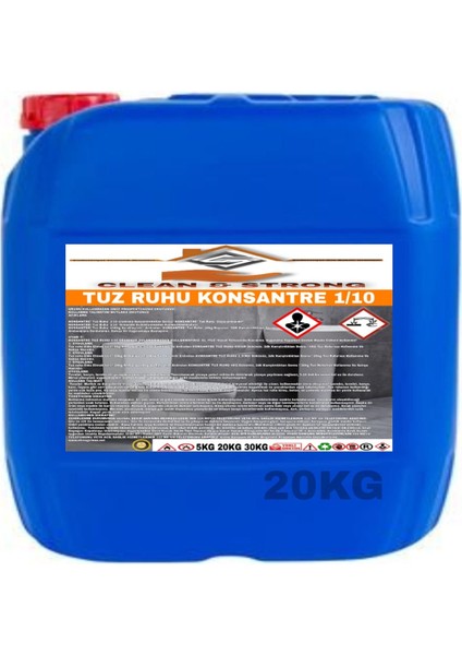 Tuz Ruhu Ultra Konsantre 1/10 20 kg