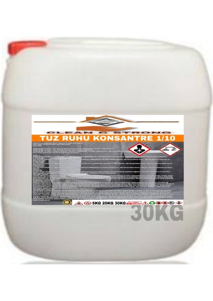Tuz Ruhu Ultra Konsantre 1/10 30 kg