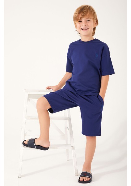 Lacivert Erkek Çocuk Takım