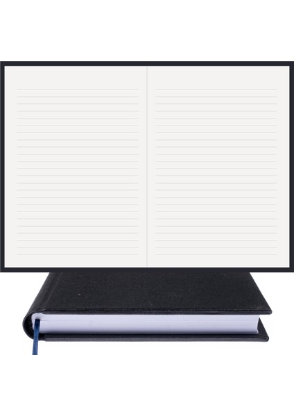 Çizgili Defter - %100 El Yapımı, El Dikişi (İplik Dikiş) Özel Tasarım – 1 Sınıf Viskon Kumaş ile ciltlenmiştir. “Benzersiz Ürün” A/5 Açık Siyah