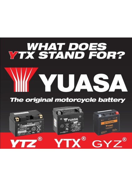YTX12-BS(CP) Akü 12V 10AH 180A modelleri