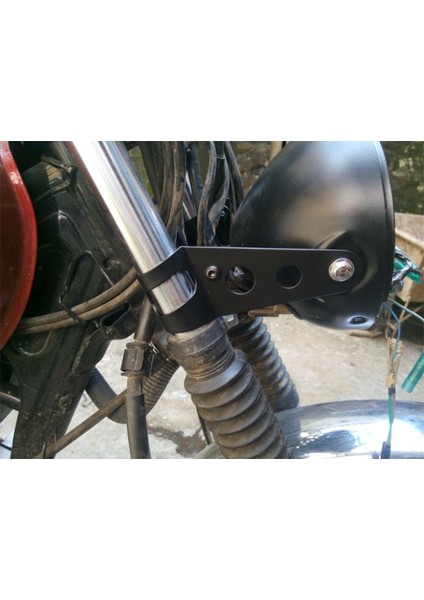 Motosiklet Far Tutucu Gümüş (Yurt Dışından) fiyatları