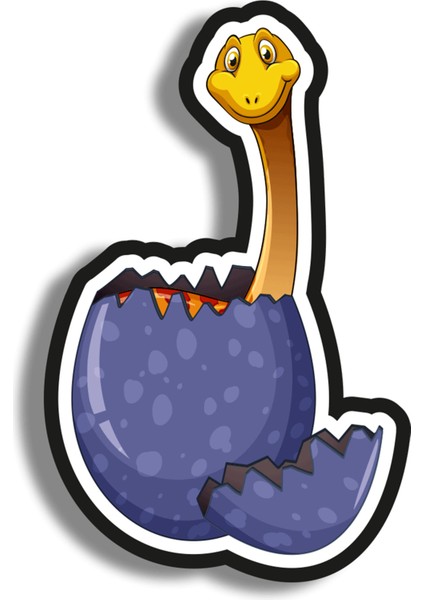 Dino Ahşap Mini Rozet