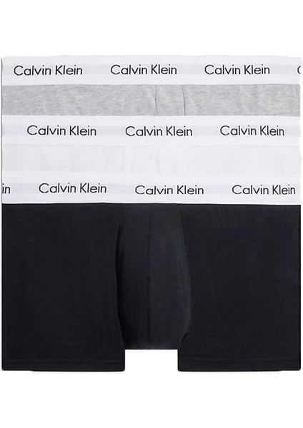 Calvin Klein 3p Low Rise Trunk Erkek 3'lü Boxer