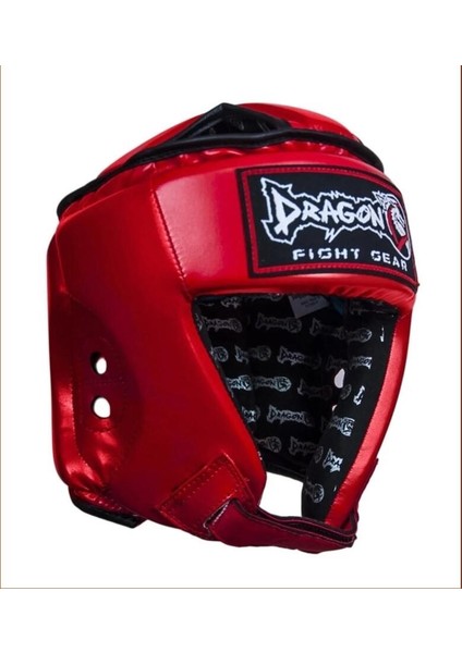 Dragondo Ifma Kask DRG99 Hakiki Deri Üstü Kapalı Kickboks ve Muay Thai Kask