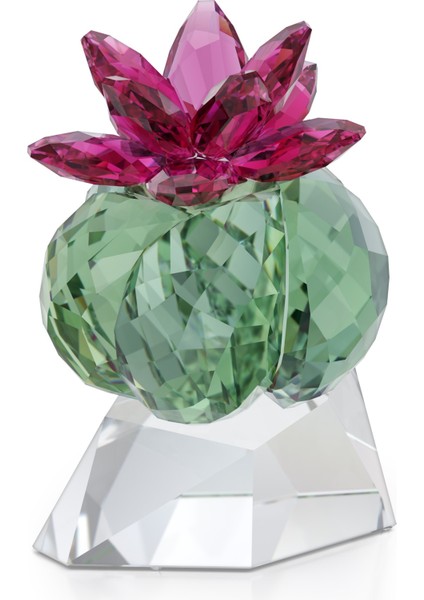 5426978 Swarovski Ev Dekorasyonu Crystal Flowers:bordeaux Cactus