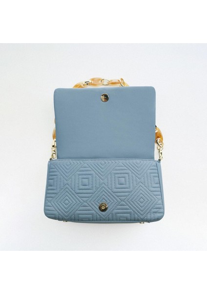 Kadınların Çantası 2023'DE Yeni S Inırlı Kısıtlı Zıncı Omuz Çantası Moda Trendi Basit Embroider Çizgi, Çevre Küçük Kare Çantası (Yurt Dışından) fırsatları