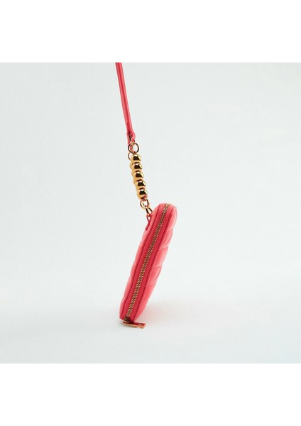 Kadınların Çantası 2023'DE Yeni S Inırlı Küçük Top Dekorasyonu Beyaz Bir Omuz Çantası Küçük Kare Çantası Dikey Mini Mobil Çantası (Yurt Dışından) fiyatları