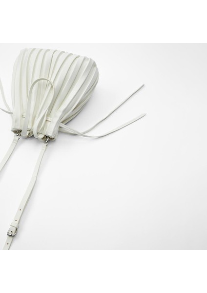 Yeni Moda Kadınların Çantası Beyaz, Küçük Mini Kemer Ağzı Diagonal Bir Omuz Çantası (Yurt Dışından) fiyatları