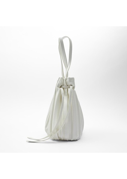 Yeni Moda Kadınların Çantası Beyaz, Küçük Mini Kemer Ağzı Diagonal Bir Omuz Çantası (Yurt Dışından) modelleri