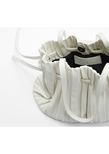 Yeni Moda Kadınların Çantası Beyaz, Küçük Mini Kemer Ağzı Diagonal Bir Omuz Çantası (Yurt Dışından) fırsatları