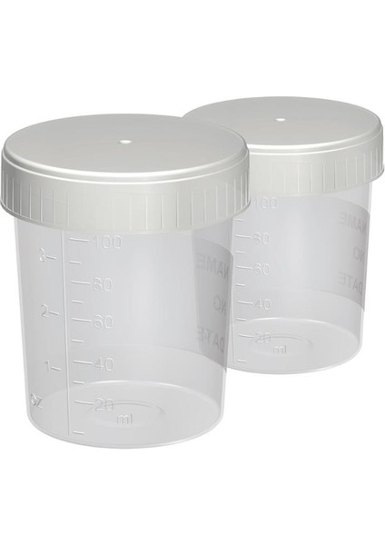 - Non-Steril Idrar Kabı 100 ml