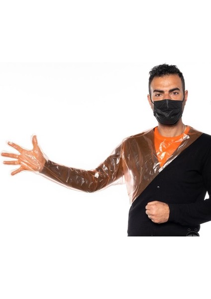 Rektal Eldiveni Omuz Korumalı 50'li
