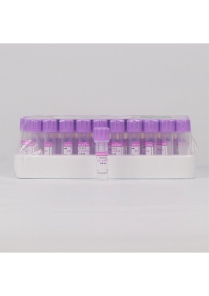 - 0.5 ml K2 Edtalı Pediatrik Tüp 50'li
