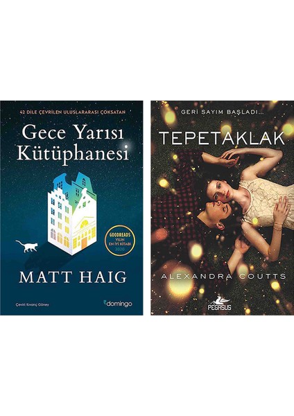 Gece Yarısı Kütüphanesi - Tepetaklak - 2 Kitap