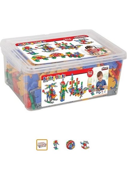 03 508 Buıldıng Blocks 320 Parça (10 Litre Saklama Kabında)