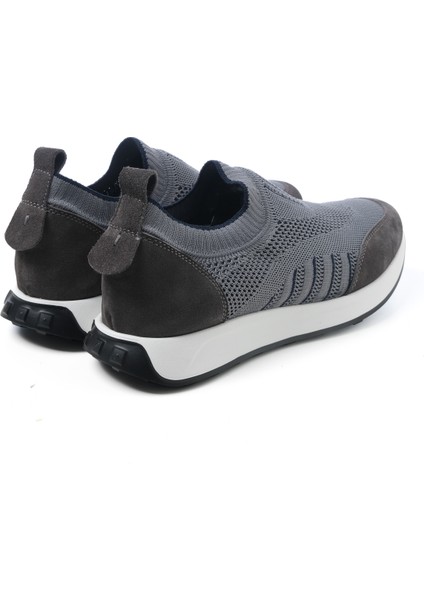 Erkek Sneaker ER-35001 Derıden Gri Lacivert