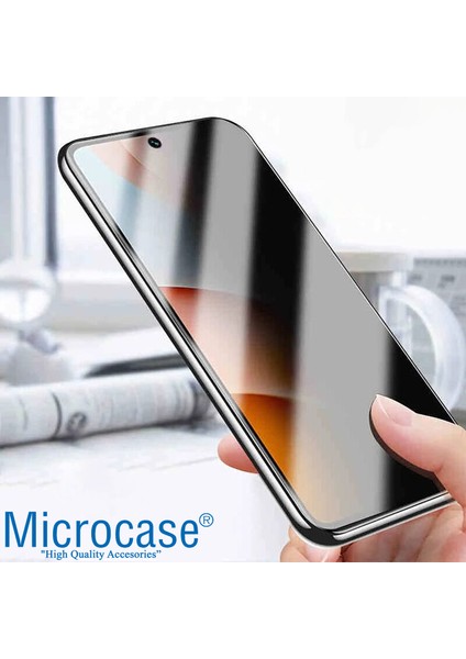 Xiaomi Redmi Note 11R Global Için Privacy Gizlilik Filtreli Tam Kaplayan Cam Koruma - AL3125