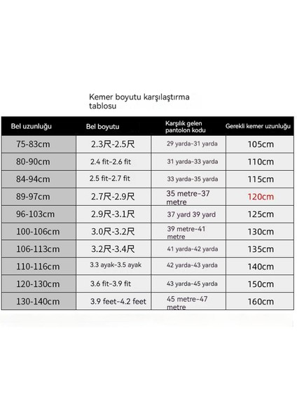 Her Iki Tarafta Da Çift Renkli Naylon Kemer (Yurt Dışından)