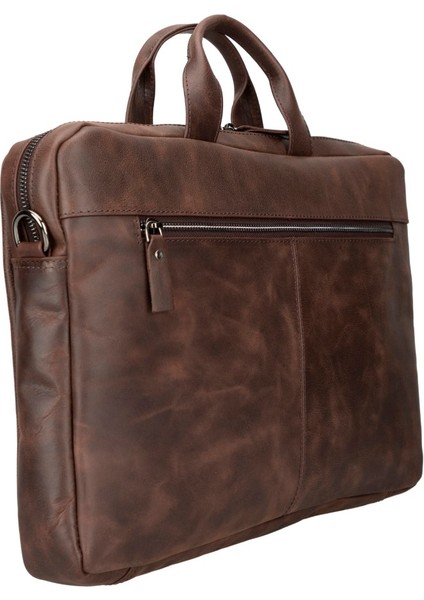 Apollo 13-14 Inç Deri Laptop Çantası TN03 Kahve modelleri