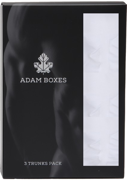 Boxer Trunk Neo-Sincosido 3'lü Paket - Beyaz (Dikişsiz/Seamless) indirimleri