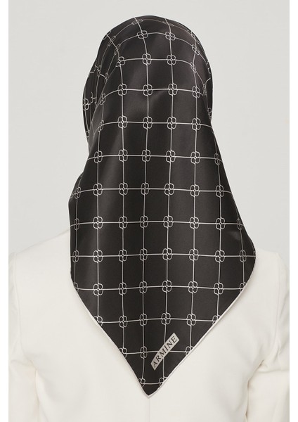 Nostalji Serisi Ipek Twill Eşarp 8555D-14