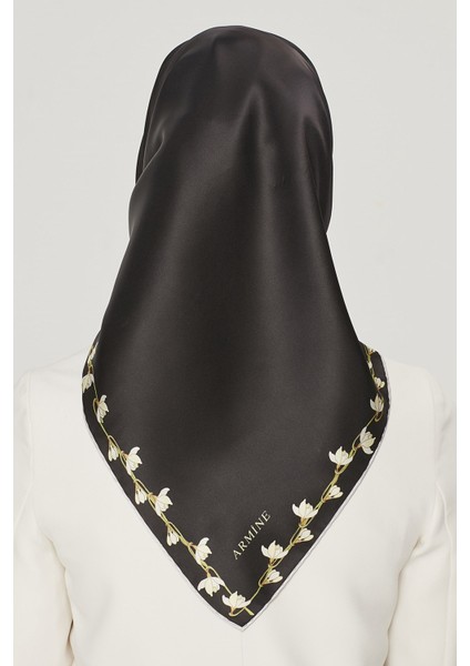 Nostalji Serisi Ipek Twill Eşarp 8553D-09