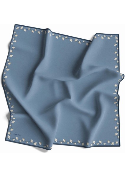 Nostalji Serisi Ipek Twill Eşarp 8553D-82