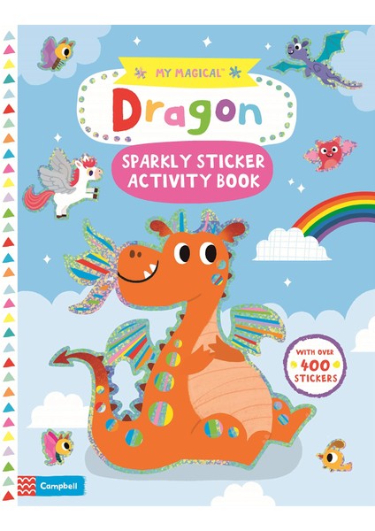 My Magical Dragon Sparkly Sticker Activity Book (400 Sticker)