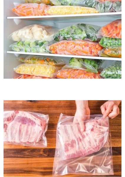 Naylon Torba 20X30CM Birlik Şeffaf Şeker Bakliyat Bakkaliye Torbası/dolap Poşeti Kalın 1kg