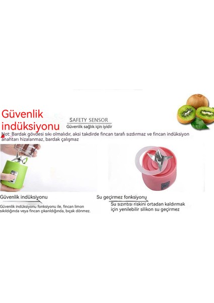 USB Şarj Ev Mini Meyve Suyu Bardağı (Yurt Dışından)