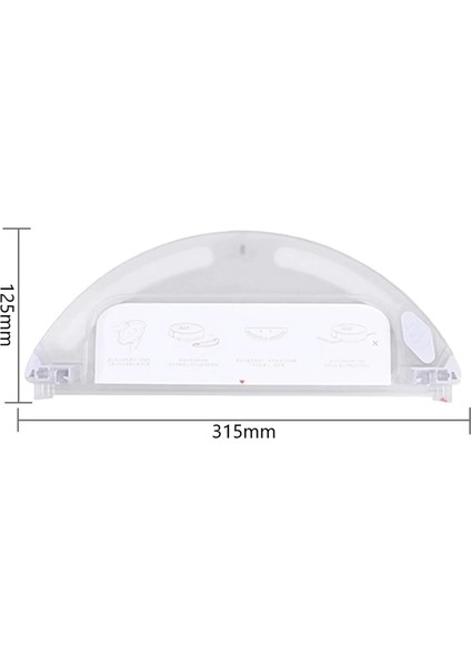 Xiaomi Uyumlu Robo-Rock S50 - S51 - S55 - T4 - T6 Robot Süpürge Su Deposu (%100 Ithal A+ Kalite) fiyatları