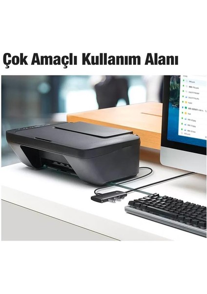 0.25CM  5gbps Veri Aktarım 4 Portlu Type-C To USB 3.0 Dönüştürücü Çevirici Hub Tak Çalıştır