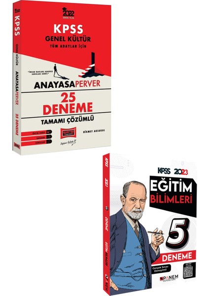 Anayasa 25 Deneme + Panem Eğitim 5 Deneme