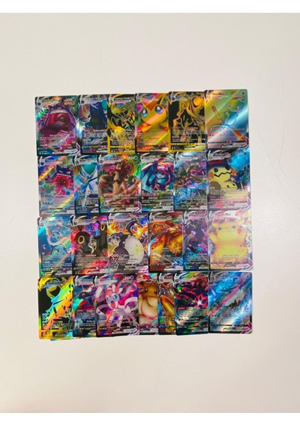 Abetto Market Pokemon Gx, Vmax, Vstar ve Ex Kart Bir Arada Set ( 100 Adet )