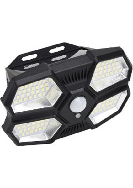 Süper Parlak Solar 108 LED Hareket Sensörlü Su Geçirmez Ev-Bahçe-Sokak Aydınlatmas
