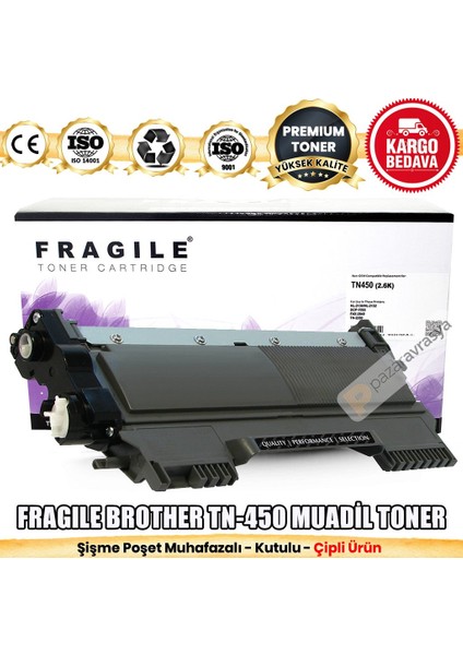 Fragile Brother TN-450 Muadil Toner /TN450/HL-2132/HL-2220/HL-22