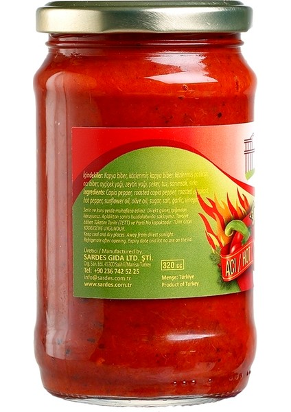 Ajvar Sos (Acılı) 320 gr