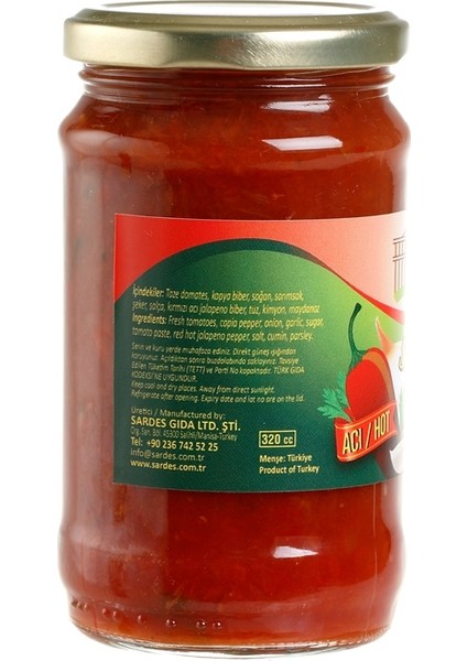 Salsa Sos (Acılı) 320 gr