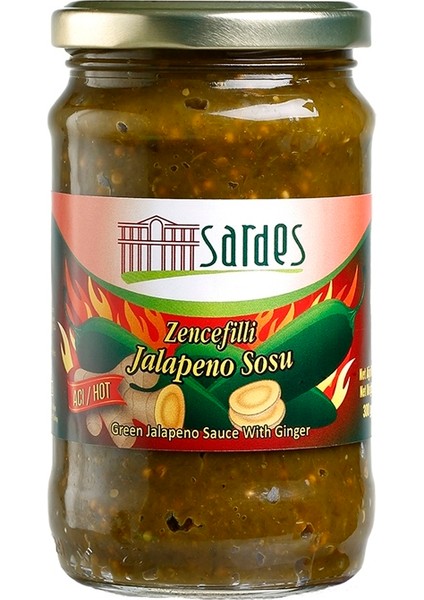 Zencefilli Jalapeno Sos (Acılı) 320 gr