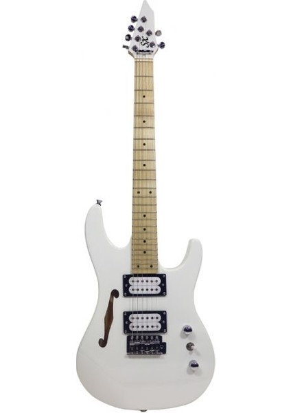 Se Electric Hallow Body Mini Elektro Gitar (Beyaz)