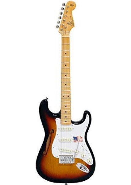 Sst/alder/h/3ts Hollow Body Elektro Gitar (3ts)