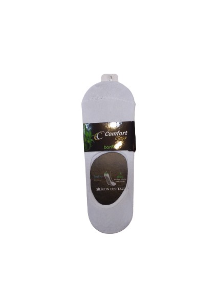 Comfort 12 Çift Dikişsiz Bambu Babet Çorap