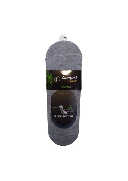 Comfort 12 Çift Dikişsiz Bambu Babet Çorap