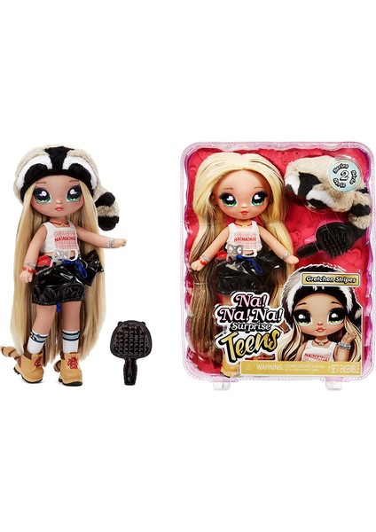 Toychick Na! Na! Na! Sürpriz Teens Bebekler Gretchen Stripes