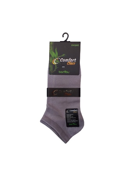 Comfort 3 Çift Dikişsiz Bambu Patik Çorap