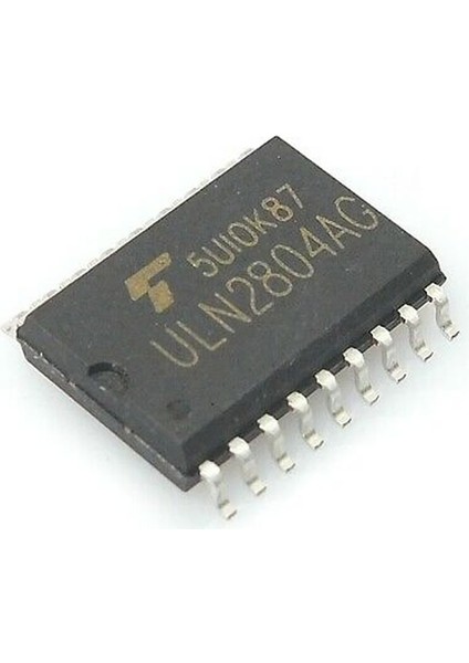 ULN2803A Npn 8 Adet Darlington Transistör Sürücü Entegre SOP18 Smd 18 Bjt Bipolar