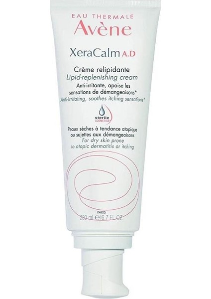 Xeracalm A.d Creme Relipidante Çok Kuru & Atopi Eğilimli Ciltler Yatıştırıcı Nemlendirici Krem 200ML