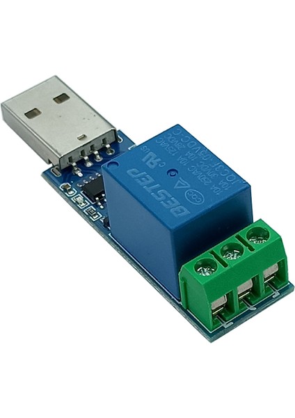 1 Kanal USB Röle Kontrol Modülü Lcus1 Bilgisayardan Cihaz Açma Kapama CH340 Com Seri Port